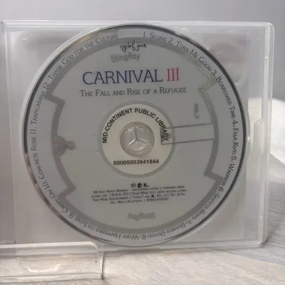 Carnival III: the Fall & Rise of a Refugee by Jean, Wyclef (CD, 2017) - Picture 4 of 5